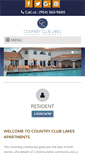 Mobile Screenshot of cclakesapartments.com